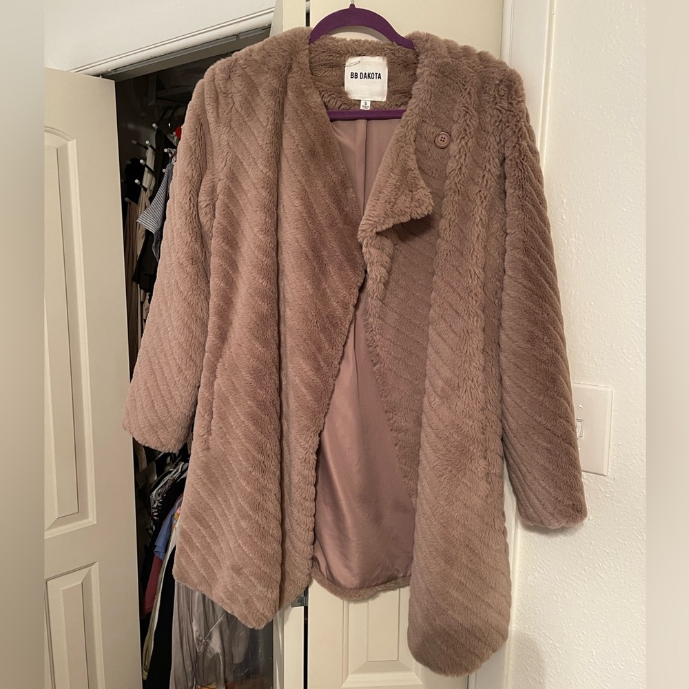 BB Dakota Faux Fur Coat